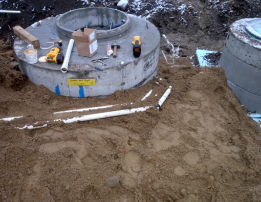 Installateur de fosse septique Écoflo et de champ d’épuration | Fosse Septique St-Côme Inc